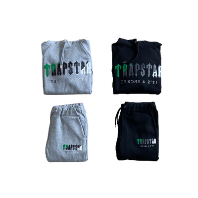 Trapstar Tracksuit Decoded Green/Grey