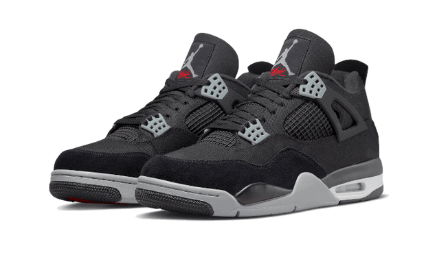 Jordan 4 Retro SE Black Canvas