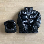 Trapstar Jacket Shiny Black Men